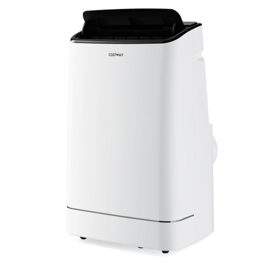 15000 BTU Portable Air Conditioner with Heat and Auto Swing-White